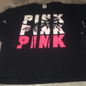 PINK long sleeve tee